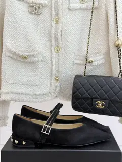 Chanel Pointed Mary Jane Shoes