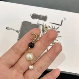Chanel Small Pearl Earrings