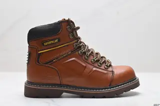 CAT new bulldozer casual fashion men’s casual leather shoes original quality company CAT