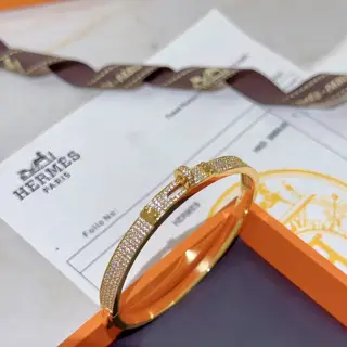 Hermes bracelet Original custom made Moissanite craftsmanship is a real test of the