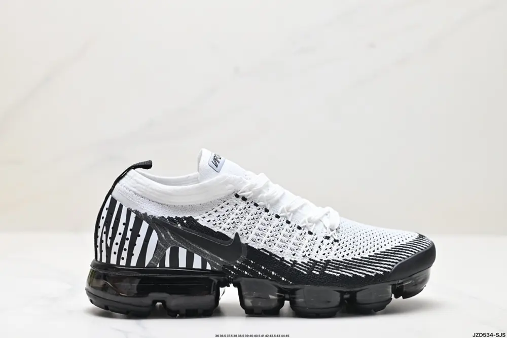 Nike Air VaporMax 2.0 Flyknit full-length air cushion breathable running shoes 942842-009