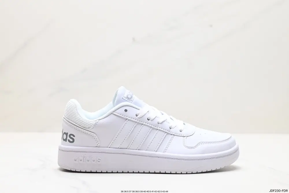 Adidas HOOPS 2.0 MID Rome series mid-top retro lace-up versatile casual sports shoes DB1493