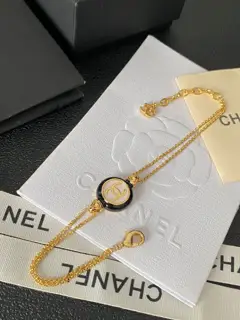 Chanel vintage letter bracelet