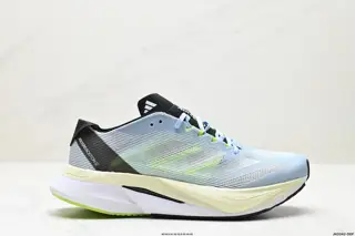 Adidas adizero BOSTON 12 M summer breathable mesh racing running shoes Boost cushioning sole GW3848
