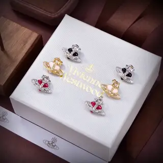 Vivienne Westwood Saturn Earrings Elegant and refined design