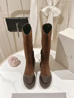 Brunello Cucinelli boots The classic inspiration from loafers defines the modern elegance