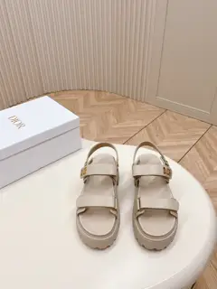 Dior classic Velcro high-heeled sandals and slippers series original replica high version
