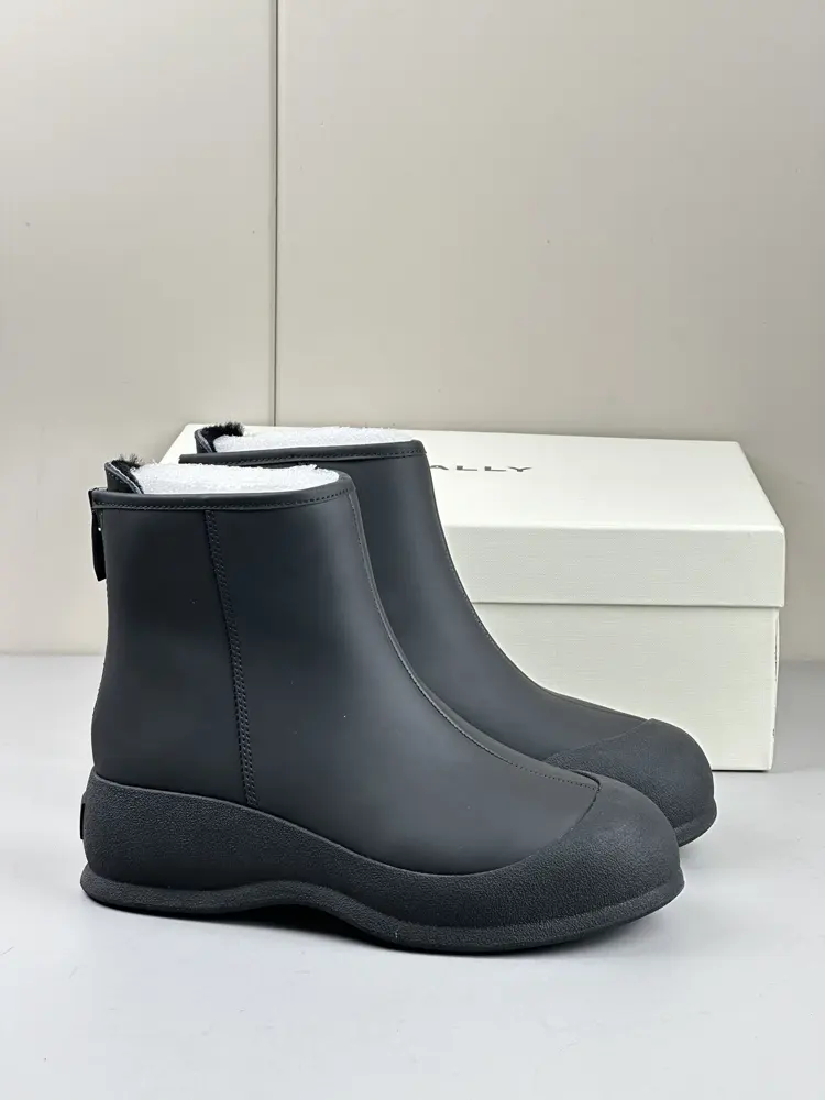 BALLY couple high-top casual shoes