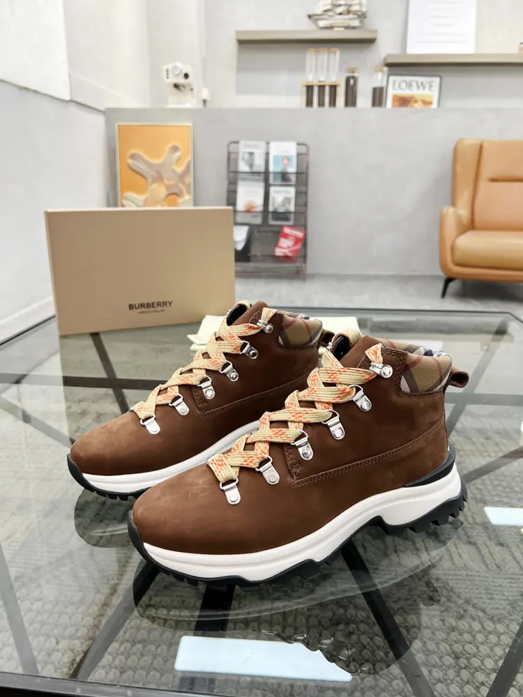 Burberry high-top boots official website new products counter simultaneous sale original