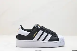 Adidas Originals Superstar Bold W Shell Toe Series Low-top Classic All-match Casual Sports FV3335