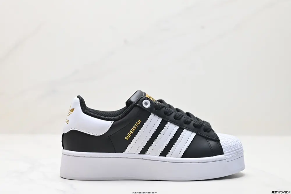 Adidas Originals Superstar Bold W Shell Toe Series Low-top Classic All-match Casual Sports FV3335