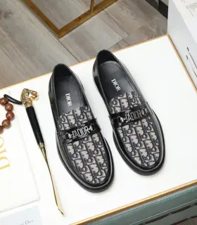 Dior high-end leather shoes