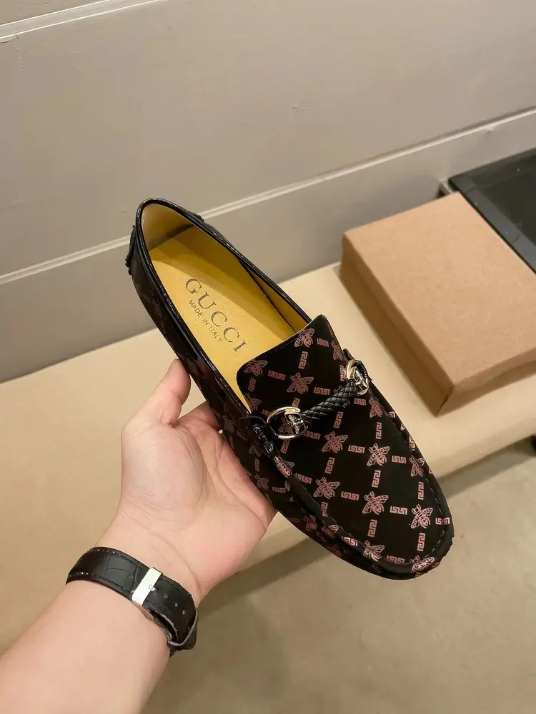 Gucci men’s loafers are sold at all four seasons counters