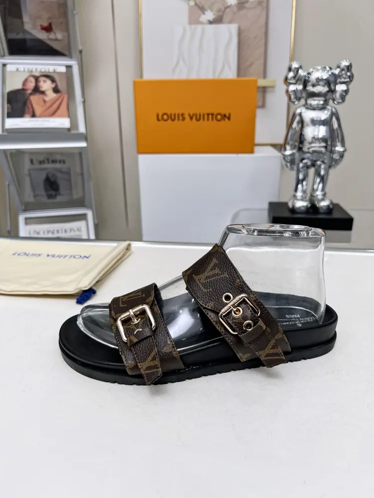 Louis Vuitton slippers are now on sale