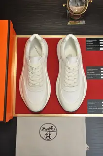 Hermès couple sports shoes