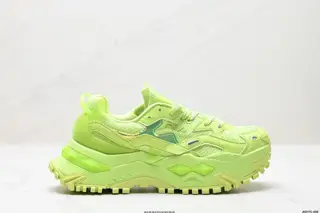FILA FUSION Fila fashion brand BIANCO fabric synthetic leather hard candy stitching shock T12W321301FSG