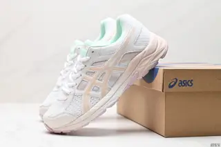 ASICS breathable mesh upper with some synthetic leather material