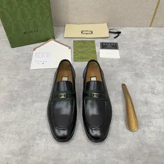 Gucci Loafers with Web and Interlocking Small Double G Moccasins Official Price RMB
