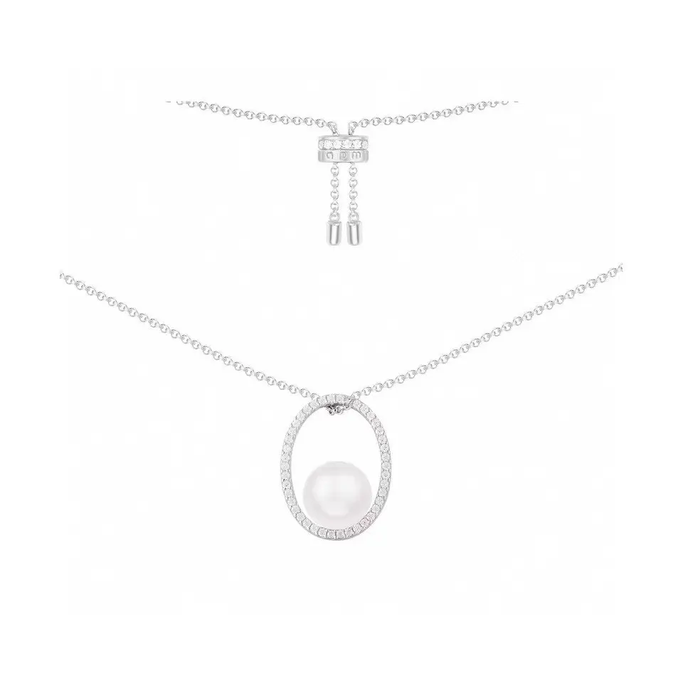 Apm monaco simple temperament pearl necklace for women