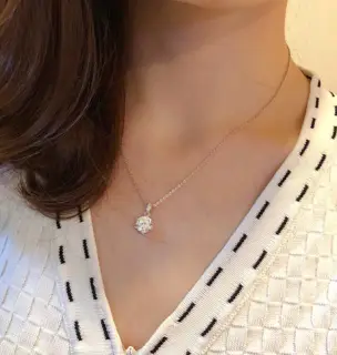 Tiffany classic six-claw necklace