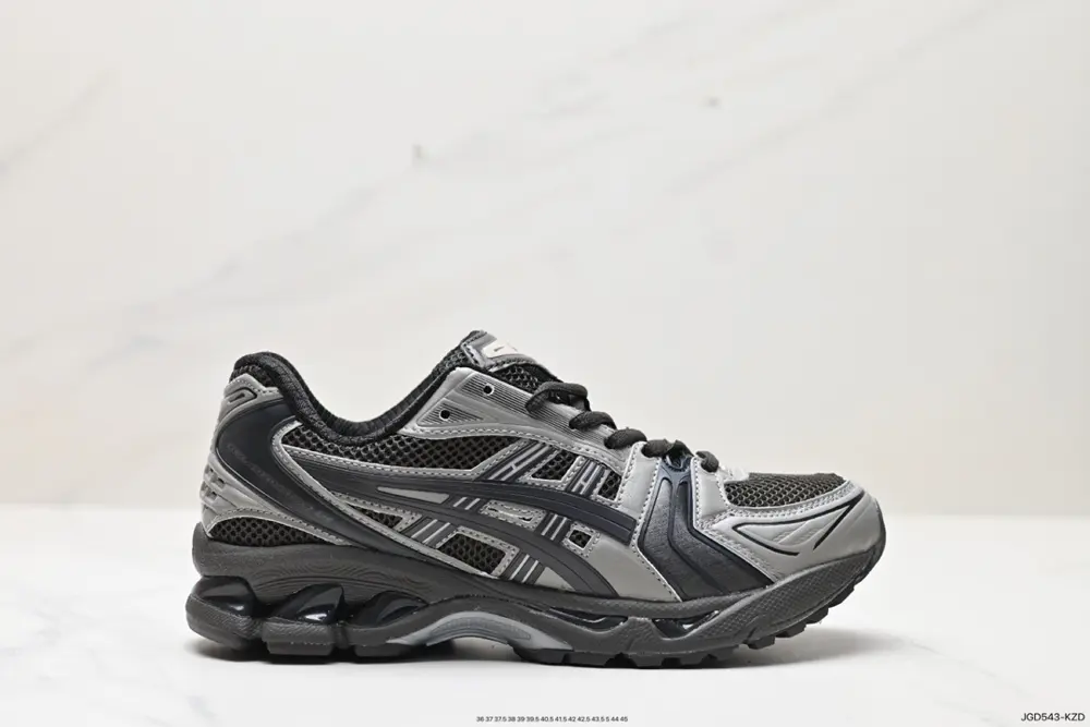 ASICS breathable mesh upper with some synthetic leather material uses the new AHAR+ rubber 1203A430-001