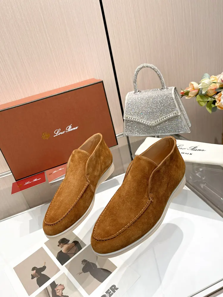 Loro piana mid-top classic loafers