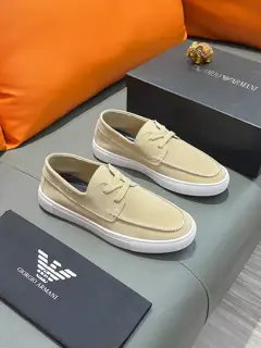Armani slip-on shoes
