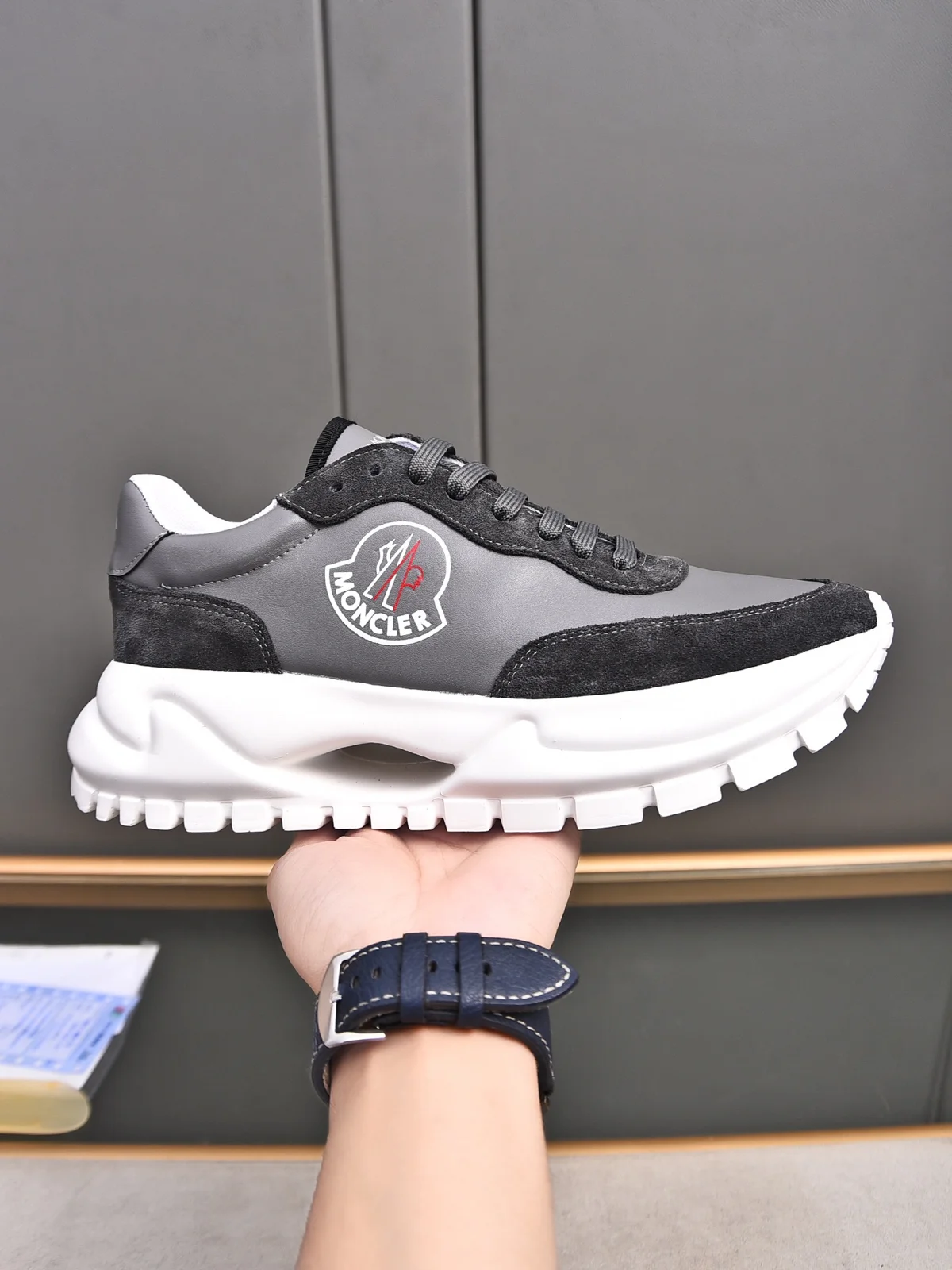 Moncler outdoor lace-up sneakers