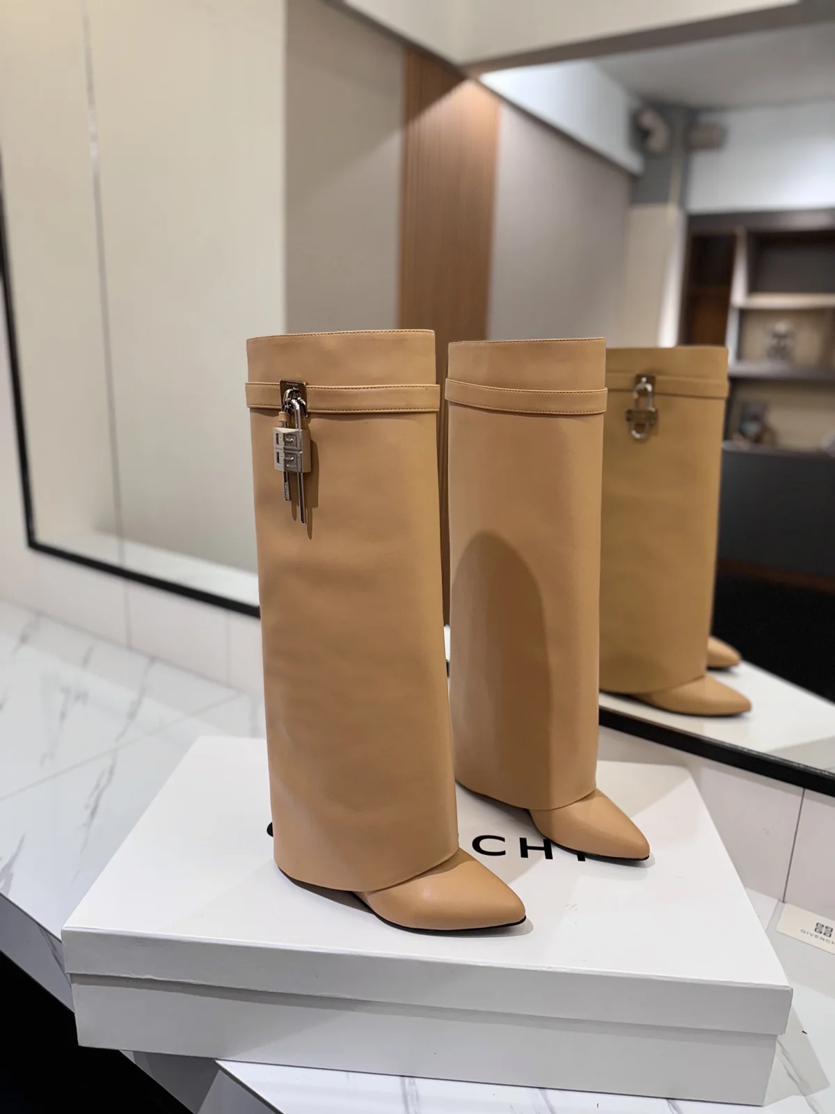 Givenchy high-heeled boots