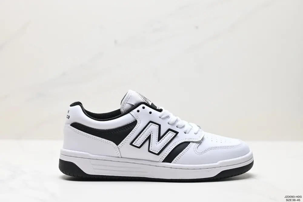 New Balance NB480 series shock-absorbing and wear-resistant low-top lace-up casual sneakers BB480LEC