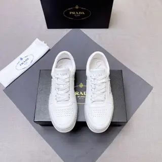 Prada men’s leather sneakers