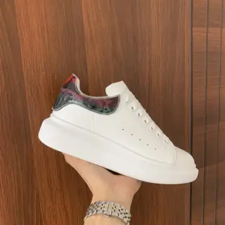 Alexander McQueen white shoes