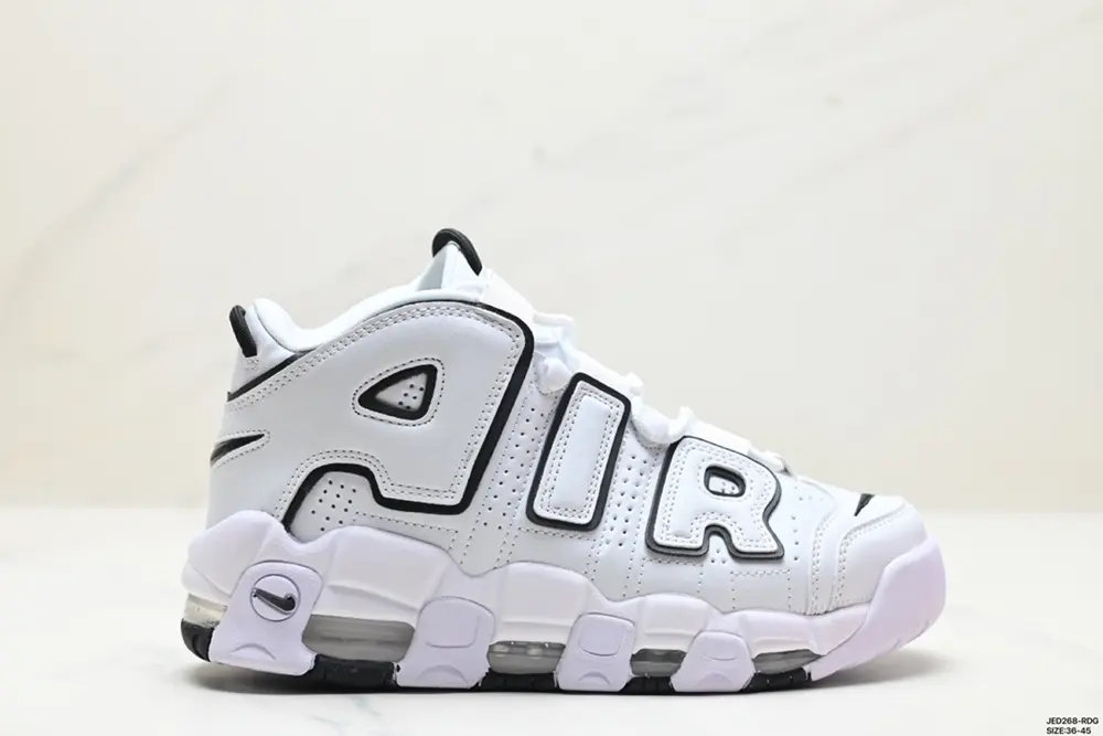 Nike WMNS Air More Uptempo GS Barely Green Pippen’s first generation classic high street 921948