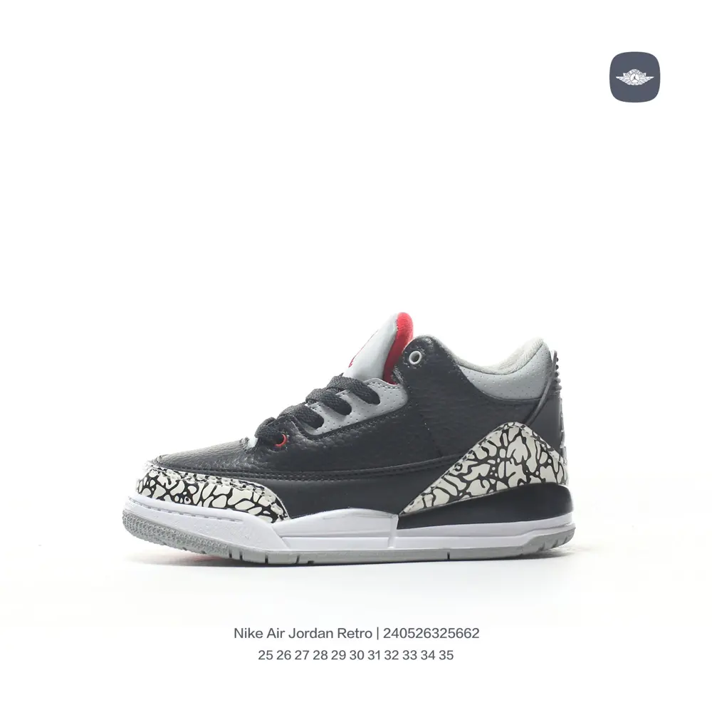 Jordan/Jordan 3 trendy children’s shoes for middle and older students