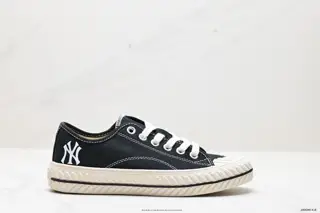 MLB PLAY BALL series biscuit shoes NY Yankees retro canvas half-slippers 32SHPM011