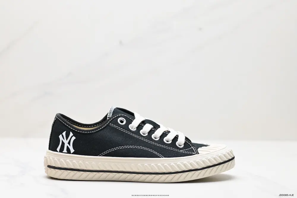 MLB PLAY BALL series biscuit shoes NY Yankees retro canvas half-slippers 32SHPM011