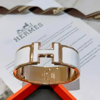 Hermes bracelet Original custom 20mm wide bracelet The enamel craft is a real test of the