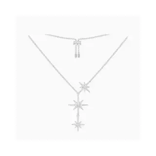 Apm monaco three-star necklace for women