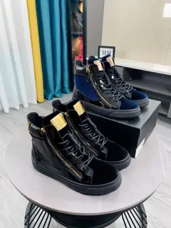 Giuseppe Zanotti high-top couple casual shoes
