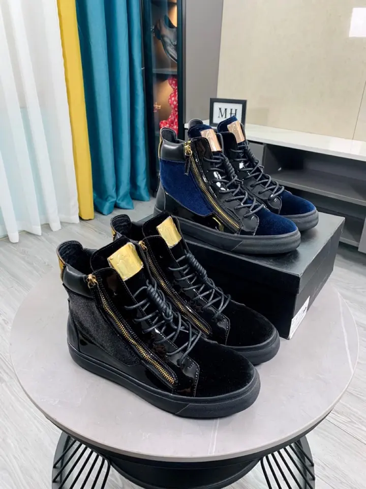 Giuseppe Zanotti high-top couple casual shoes