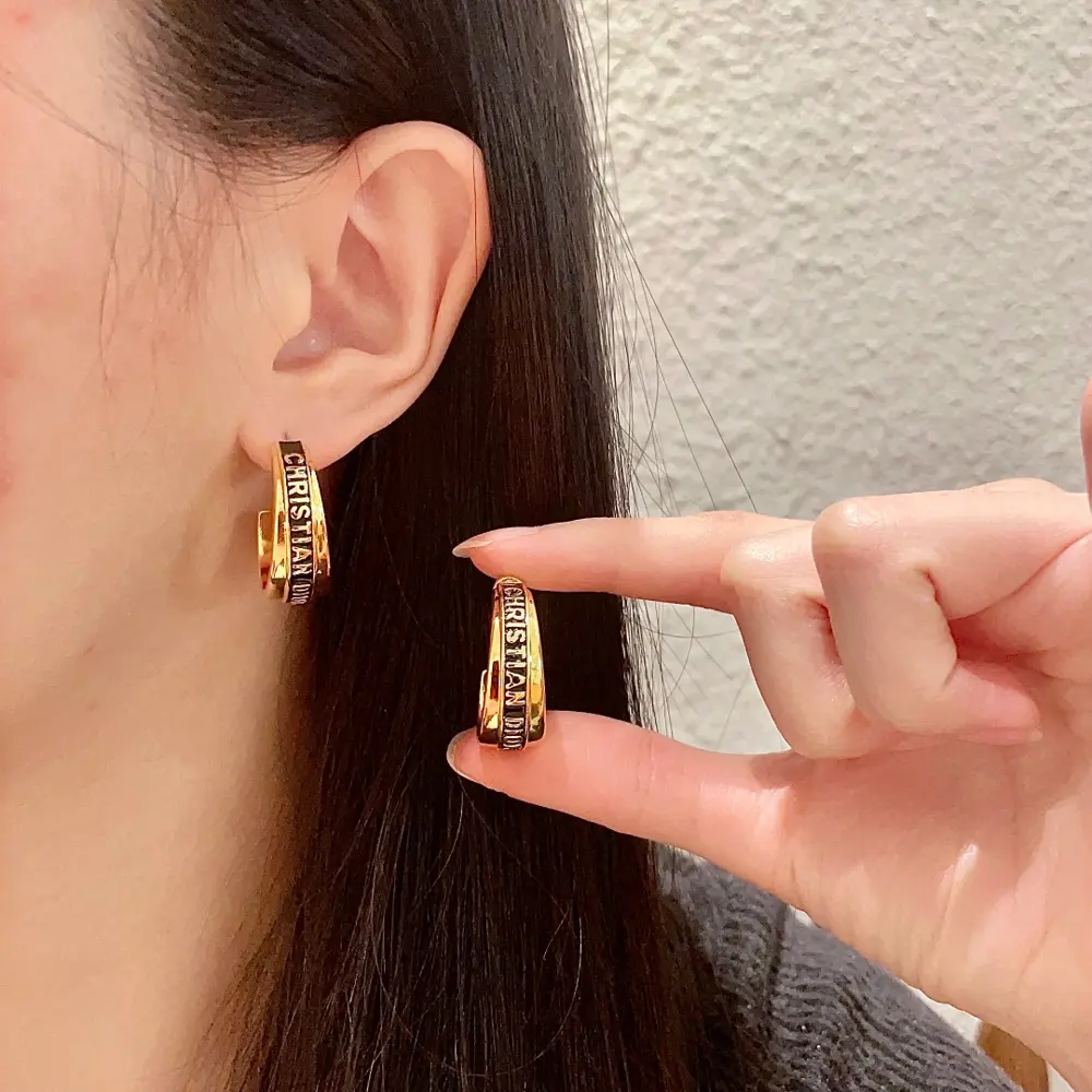 Dior second-hand earrings
