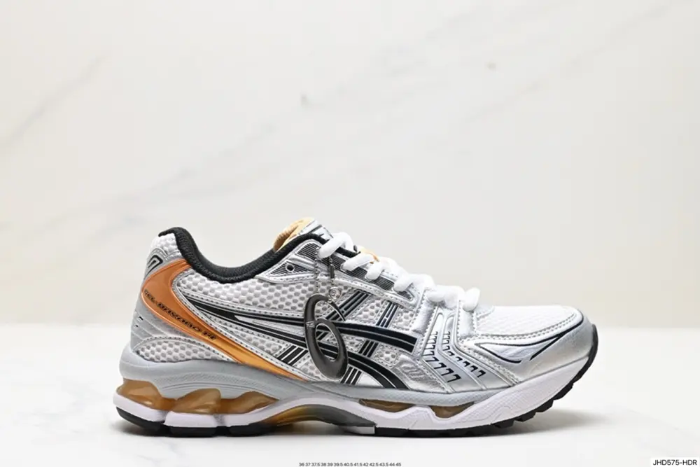ASICS breathable mesh upper with some synthetic leather material uses the new AHAR+ rubber 1201A161-020