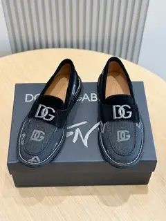 Dolce & Gabbana New Florio series soft suede moccasins