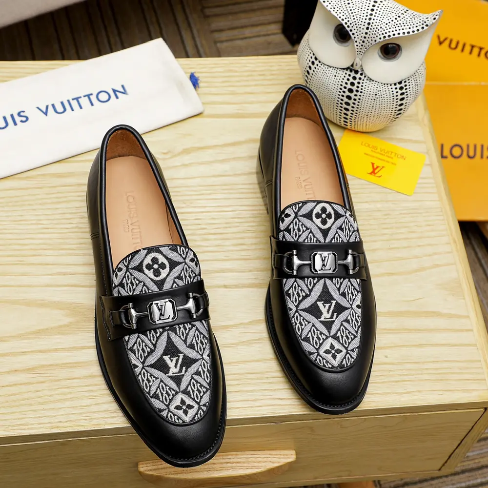 Louis Vuitton casual business leather shoes Official website original copy