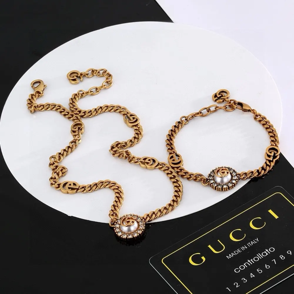 Gucci Bracelet Necklace