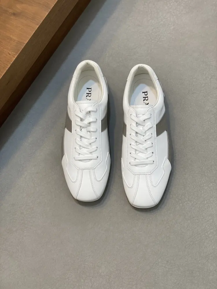 Prada Men’s Leather Casual Sports Shoes