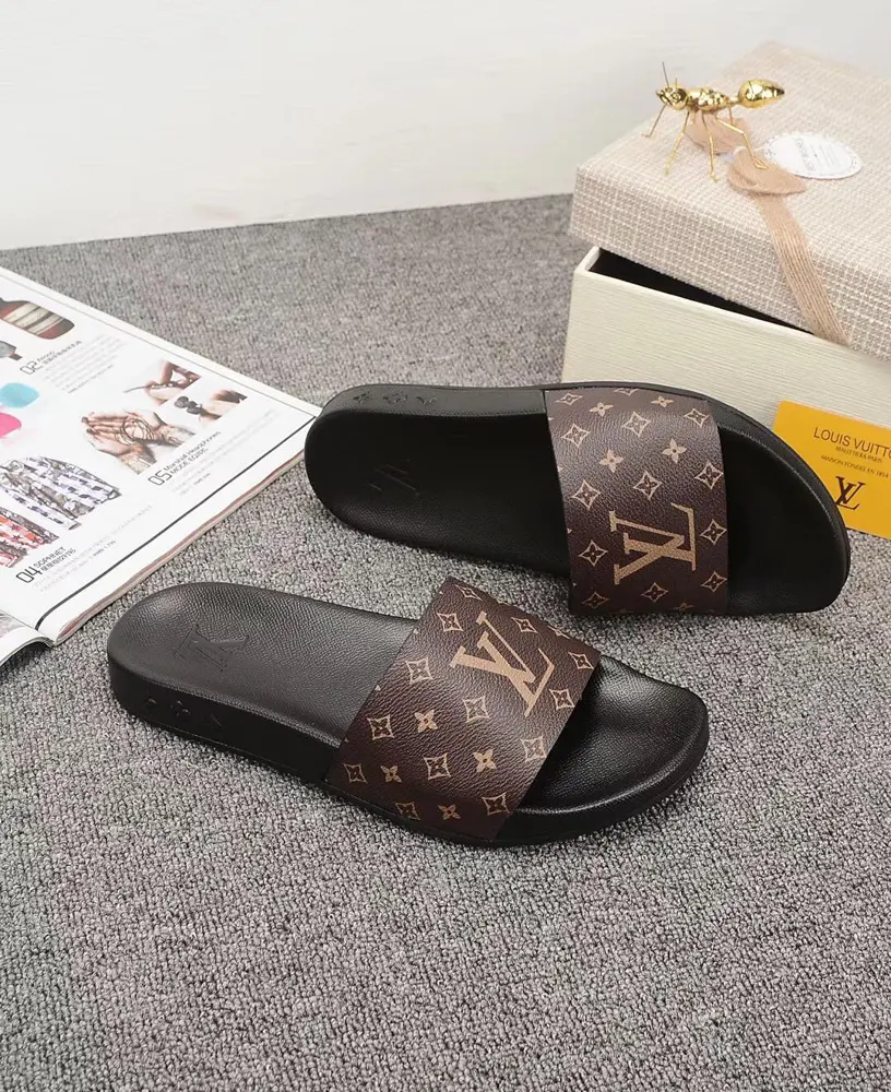Louis Vuitton early spring new slippers original mold large sole size 35-45