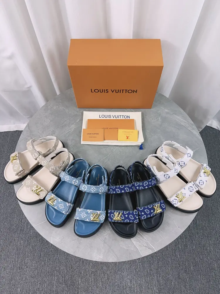 Louis Vuitton beach shoes