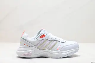 Adidas neo Strutter leather retro sports non-slip low-top lifestyle shoes FY8492