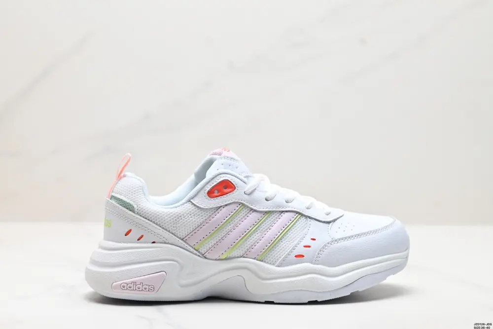 Adidas neo Strutter leather retro sports non-slip low-top lifestyle shoes FY8492
